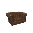 Chesterfield Armchair for your 3d room design