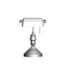 Bankers Lamp für die 3D Raumplanung