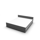 Bett für die 3D Raumplanung