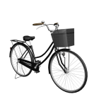 Ladies' bicycle for your 3d room design