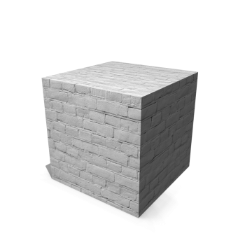 Brick cube