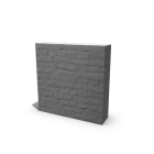 Brick wall for your 3d room design