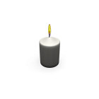 Candle for your 3d room design