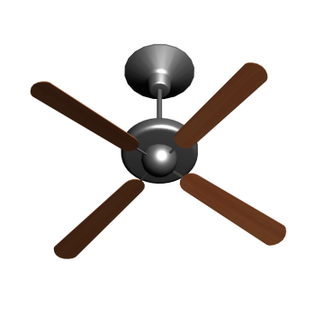 Ceiling fan - Design and Decorate Your Room in 3D