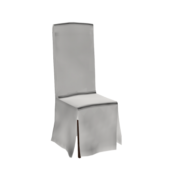 Chair with slip cover