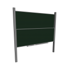 Chalkboard sliding for your 3d room design