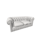 Chesterfield 2er Sofa für die 3D Raumplanung