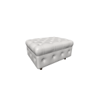 Chesterfield stool for your 3d room design