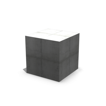 Concrete cube