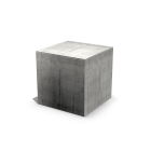 Concrete cube for your 3d room design