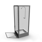 Dusche für die 3D Raumplanung