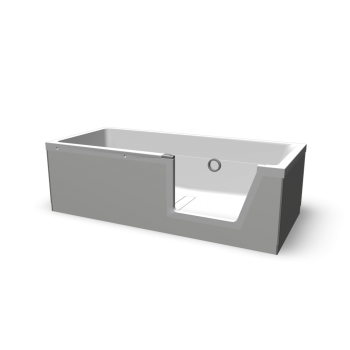 Step-in Pure bath tub right by Duscholux