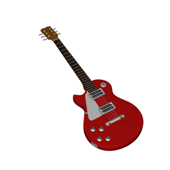 Guitar - Design and Decorate Your Room in 3D
