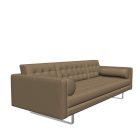 3-Sitzer Sofa Chelsea (Kufen) von Fashion For Home