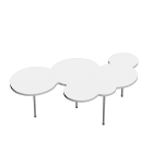 Couchtisch Clouds für die 3D Raumplanung