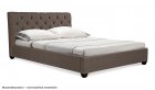 Grand Premium Grey-Brown 160x200 cm Bed by Fashion For Home