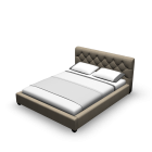 Grand Premium Beige 160x200 cm Bed for your 3d room design