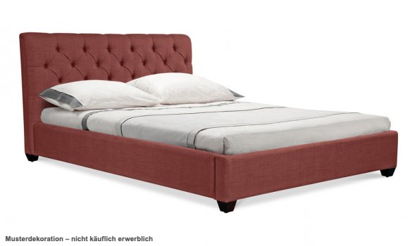 Grand Premium Red 160x200 cm Bed by Fashion For Home
