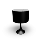 Spun Light T2 glänzend schwarz für die 3D Raumplanung