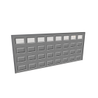 Garage door for your 3d room design