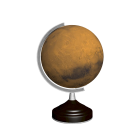 Globe Mars for your 3d room design