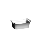 Axor Urquiola  Axor Urquiola Wall-mounted wash bowl 625mm by Hansgrohe