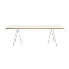 Loop Stand table, 160, white by HAY