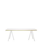 Loop Stand table, 180, white by HAY