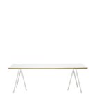 Loop Stand table, 200, white by HAY