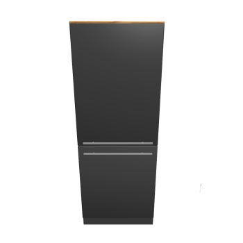 High cabinet with Refrigerator/freezer