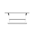 ASKER Suspension rail + Kitchen roll holder by IKEA