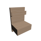 Bedside table for your 3d room design
