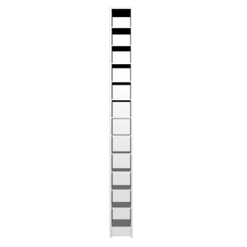 BENNO DVD tower, white by IKEA
