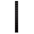 BENNO DVD tower, black-brown by IKEA