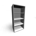 BESTÅ Shelf unit, white for your 3d room design