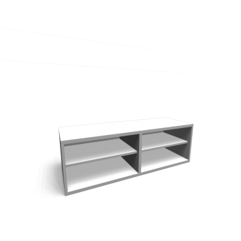 BESTÅ Shelf unit, height extension unit, white by IKEA