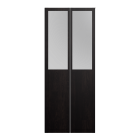 BILLY OLSBO Paneel-/Vitrinentür schwarzbraun 2x von IKEA