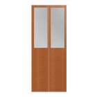 BILLY OLSBO Panel/glass door, medium brown 2x by IKEA