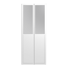 BILLY OLSBO Panel/glass door, white 2x for your 3d room design
