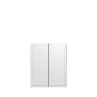 BILLY OLSBO Door, white 2x for your 3d room design
