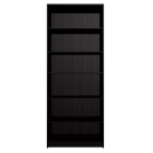BILLY Bookcase, black-brown, ash veneer by IKEA