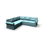 EKTORP Corner sofa 2+2 for your 3d room design