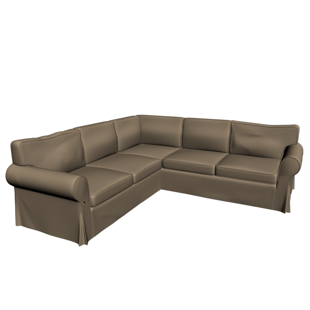 EKTORP Corner sofa 2+2 - Design and Decorate Your Room in 3D