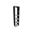 EXPEDIT Shelving unit, white for your 3d room design