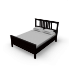 HEMNES Bed frame for your 3d room design