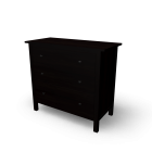 HEMNES 3 drawer chest for your 3d room design