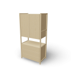 IVAR 1 sections/cabinet/chest for your 3d room design