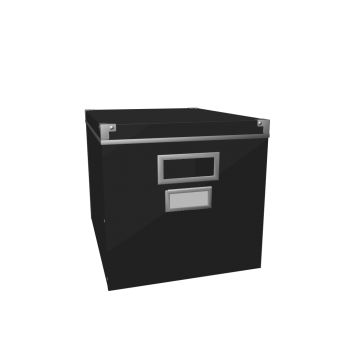 KASSETT Box with lid by IKEA