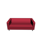 KLIPPAN 2er-Sofa, Granån rot von IKEA