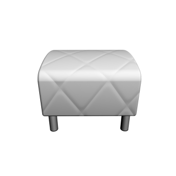 KLIPPAN Footstool by IKEA